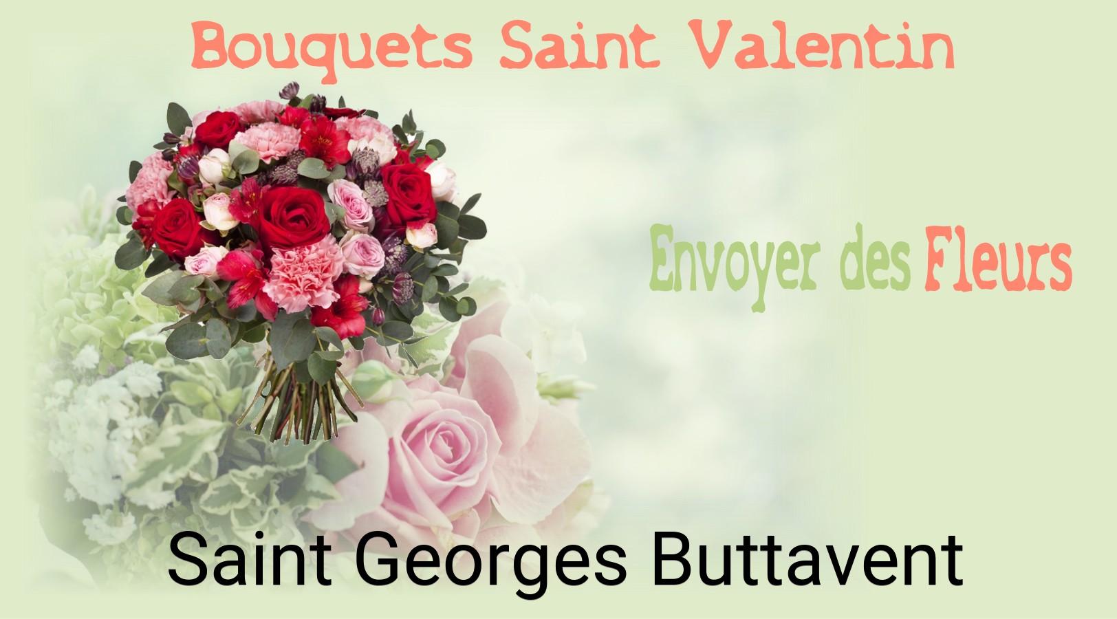 Roses de Saint-Valentin livrées à Saint-Georges-Buttavent